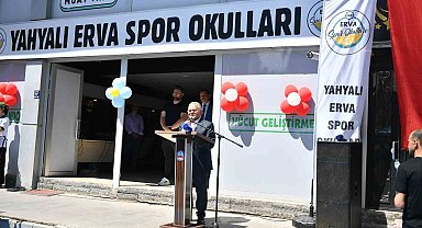 Yahyalı Erva Spor Okulları açıldı