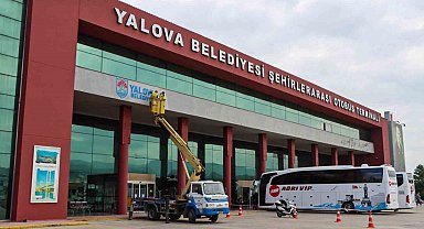 Yalova Şehirlerarası Otobüs Terminali'nde bakım ve onarım