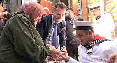 Yalova'da engelli gençlere asker eğlencesi