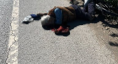 Yalova'da iş makinesinin çarptığı bisikletli hayatını kaybetti
