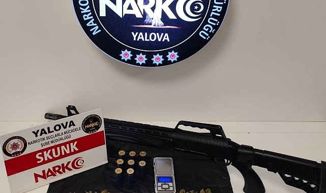 Yalova'da uyuşturucu operasyonu: 4 gözaltı