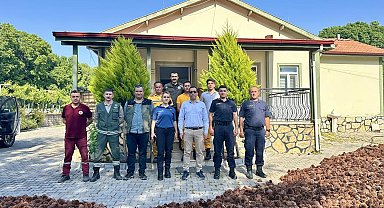 Yangın ilk müdahale ekip binası törenle açıldı