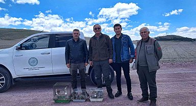 Yasa dışı olarak saka kuşu bulunduranlar yakalandı