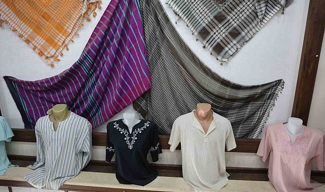Yazın serin kışın sıcak tutan Buldan bezine ilgi her geçen gün artıyor