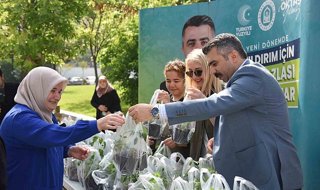 Yıldırım Belediyesi'nden 50 bin fide