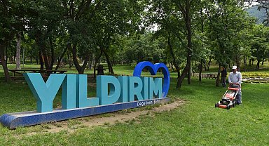 Yıldırım orman parkları yaza hazır