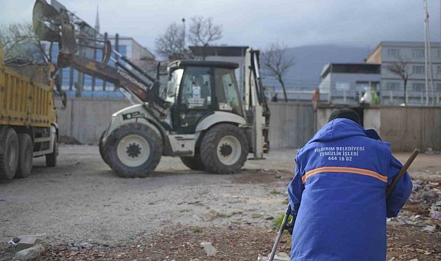 Yıldırım'da temizlik seferberliği