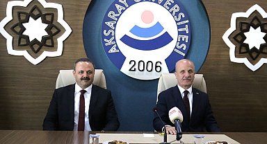 YÖK Başkanı Özvar ASÜ'de öğrencilerle buluştu