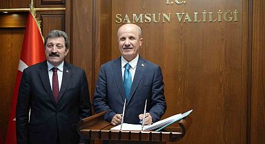 YÖK Başkanı Özvar'ın Samsun temasları başladı