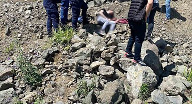 Yol kenarında ceset bulundu