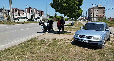 Yola dökülen balık yağı kazaya yol açtı: 1 yaralı