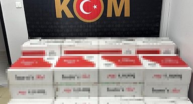 Yozgat'ta 200 bin boş makaron ele geçirildi