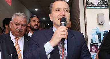 YRP Genel Başkanı Erbakan Viranşehir'de açılışlar yaptı