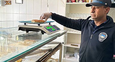 Zabıta ekiplerinden fırın denetimi