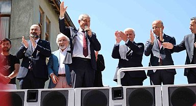 Zeydan Karalar, Pınarbaşı'nda tekrarlanacak seçim öncesi Deniz Yağan'a destek verdi