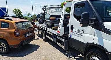 Zonguldak'ta iki araç çarpıştı: 1 ölü, 1 yaralı