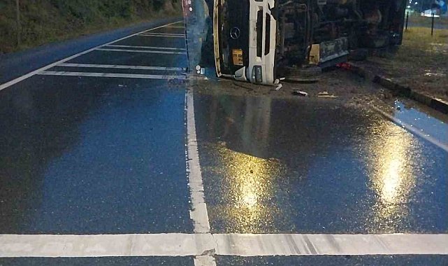 Zonguldak'ta trafik kazası: 1 yaralı