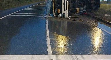 Zonguldak'ta trafik kazası: 1 yaralı