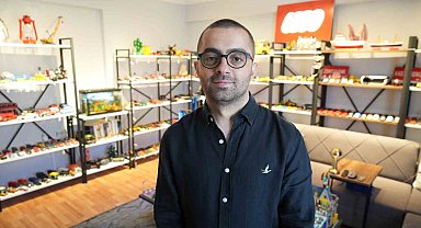13 yılda yaptığı lego ve model araç koleksiyonu 2 milyon TL değerinde