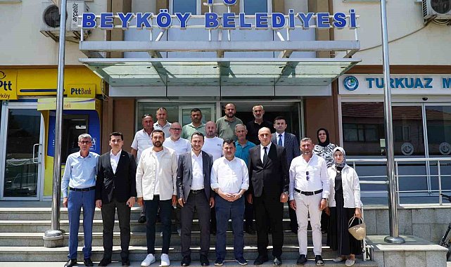 AK Parti'den MHP'li başkanlara ziyaret