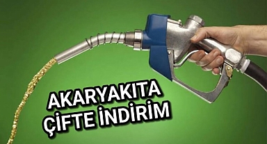 Akaryakıta Çifte İndirim Geliyor
