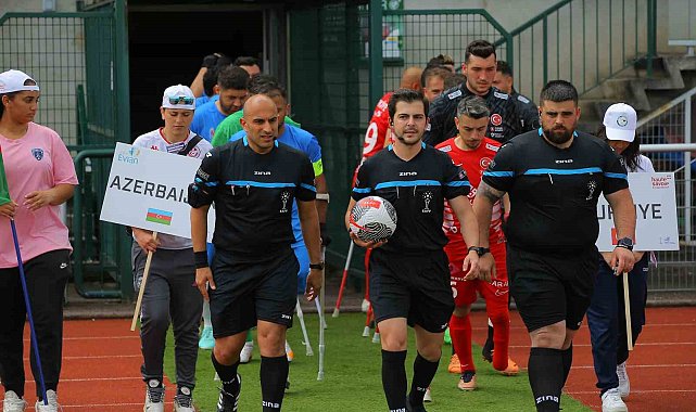 Ampute Milli Takımı'ndan Azerbaycan'a gol yağmuru