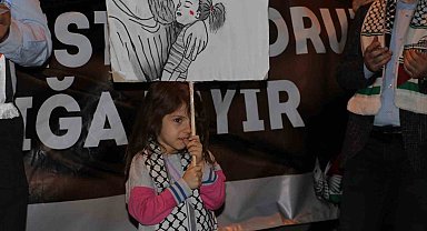Ankara Filistin Dayanışma Platformu'ndan İsrail'in Refah'a gerçekleştirdiği saldırılara protesto yürüyüşü