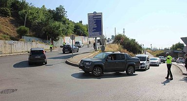 Aydın'da trafik ekiplerinden "LGS" nöbeti
