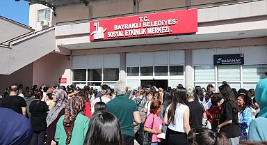 Bayraklılı öğrencilerin sınav heyecanı