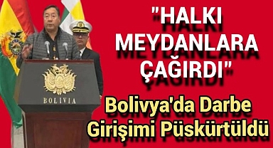 Bolivya'da darbe girişimi püskürtüldü