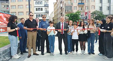 Bozüyük'te "Çocukların Gözünden Hayat" temalı karma resim sergisi açıldı