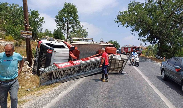 Çamlıyayla yolunda kaza: 1 yaralı