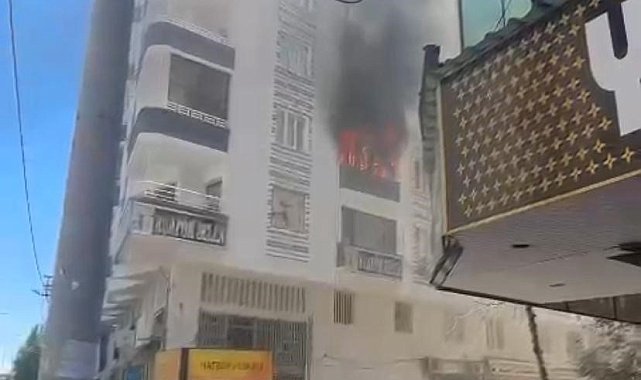Diyarbakır'da yangın paniği: 6 kişi dumandan etkilendi