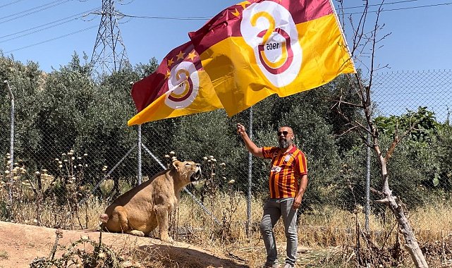 Diyarbakırlı taraftar, Galatasaray'ın 24. şampiyonluğunu aslanlarıyla kutladı