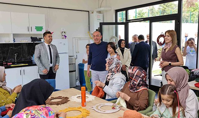 DOSD Meram'da çocuklar kadar veliler de "Özel"
