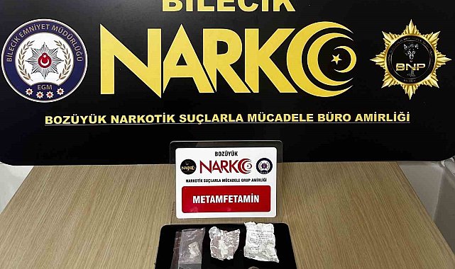 Durdurulan şüpheli araçta uyuşturucu madde çıktı