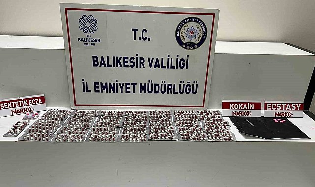 Edremit ve Ayvalık'ta narkotik operasyonu