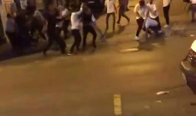 Esenyurt'ta kuzenlerin alacak verecek mevzusunda ortalık savaş alanına döndü