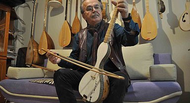 Eski öğretmen emeklilik hayatını özgün enstrümanlar oluşturmaya adadı