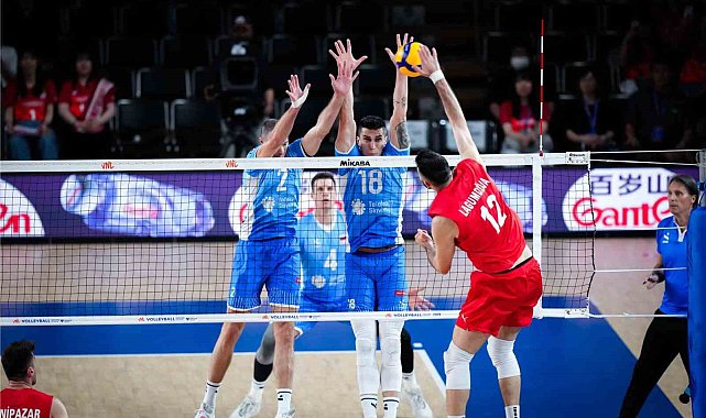 FIVB Voleybol Milletler Ligi: Slovenya: 3 - Türkiye: 0