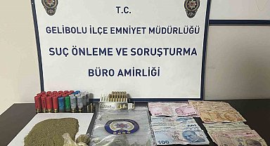 Gelibolu'da uyuşturucu operasyonu