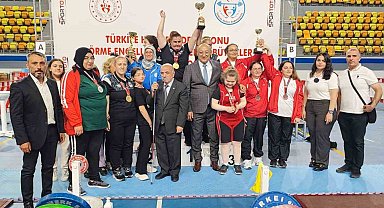Görme Engelliler Türkiye Halter Şampiyonası Ankara'da başladı