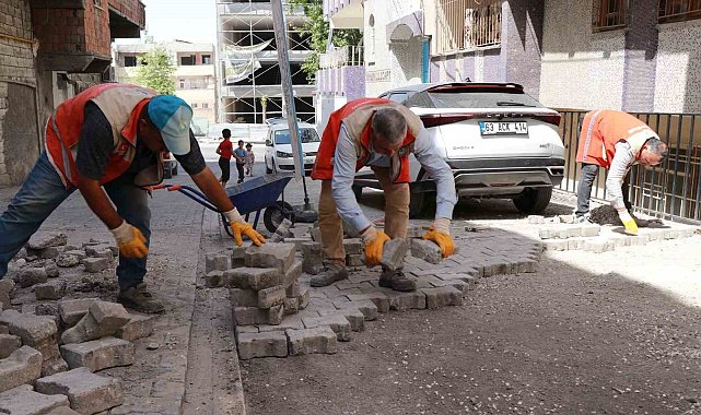 Haliliye'nin 4 mahallesinde üstyapı çalışması