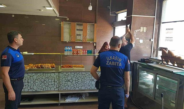 İlkadım'da zabıta, fırınları denetledi