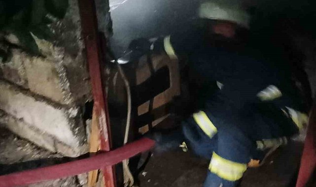 İpekyolu'nda tandır evi yangını