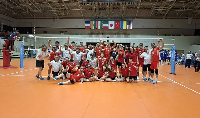 İşitme Engelliler Erkek Milli Voleybol Takımı dünya şampiyonu