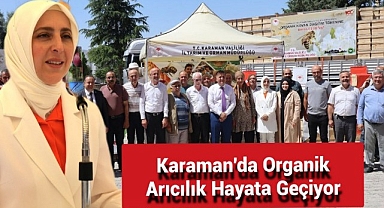 Karaman'da Organik Arıcılık Hayata Geçiyor.
