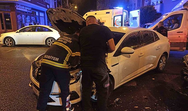 Kars'ta trafik kazası: 2 yaralı