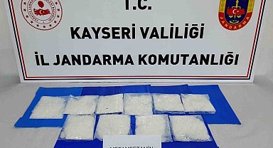 Kayseri'de 1 kilo uyuşturucu yakalandı