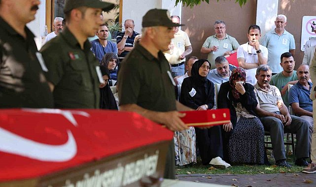 Kazada şehit olan orman personeli son yolculuğuna uğurlandı